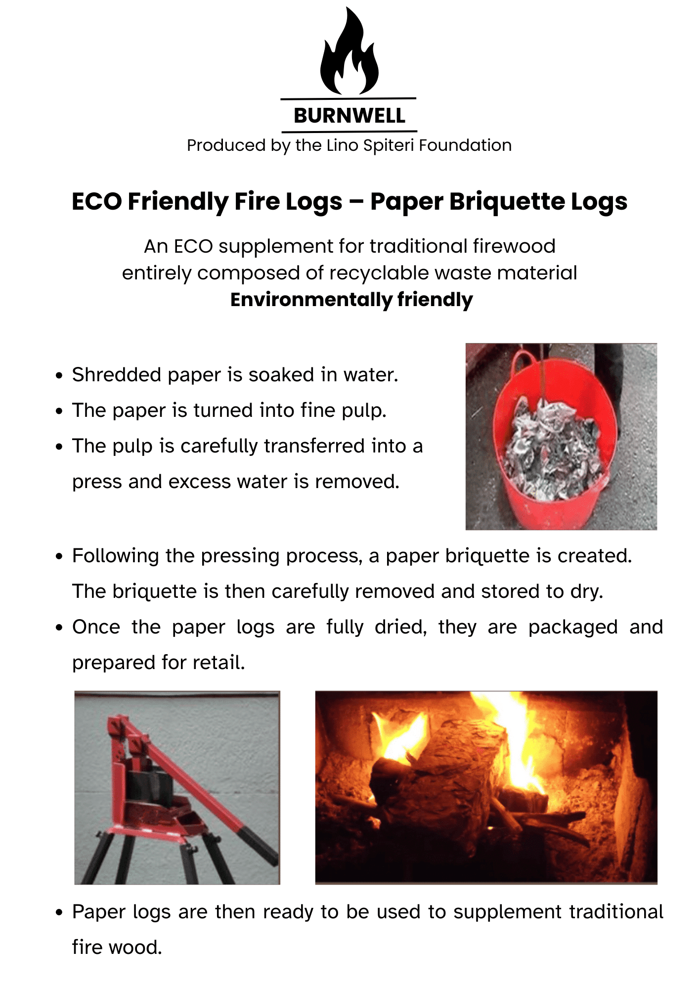 Burnwell - Eco Friendly Fire Logs